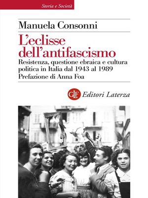 cover image of L'eclisse dell'antifascismo
